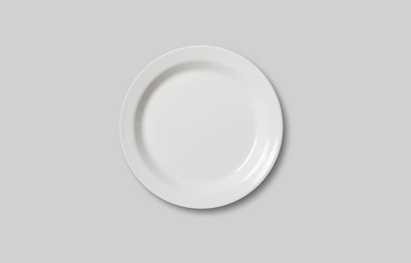 Assiette plate 18 cm